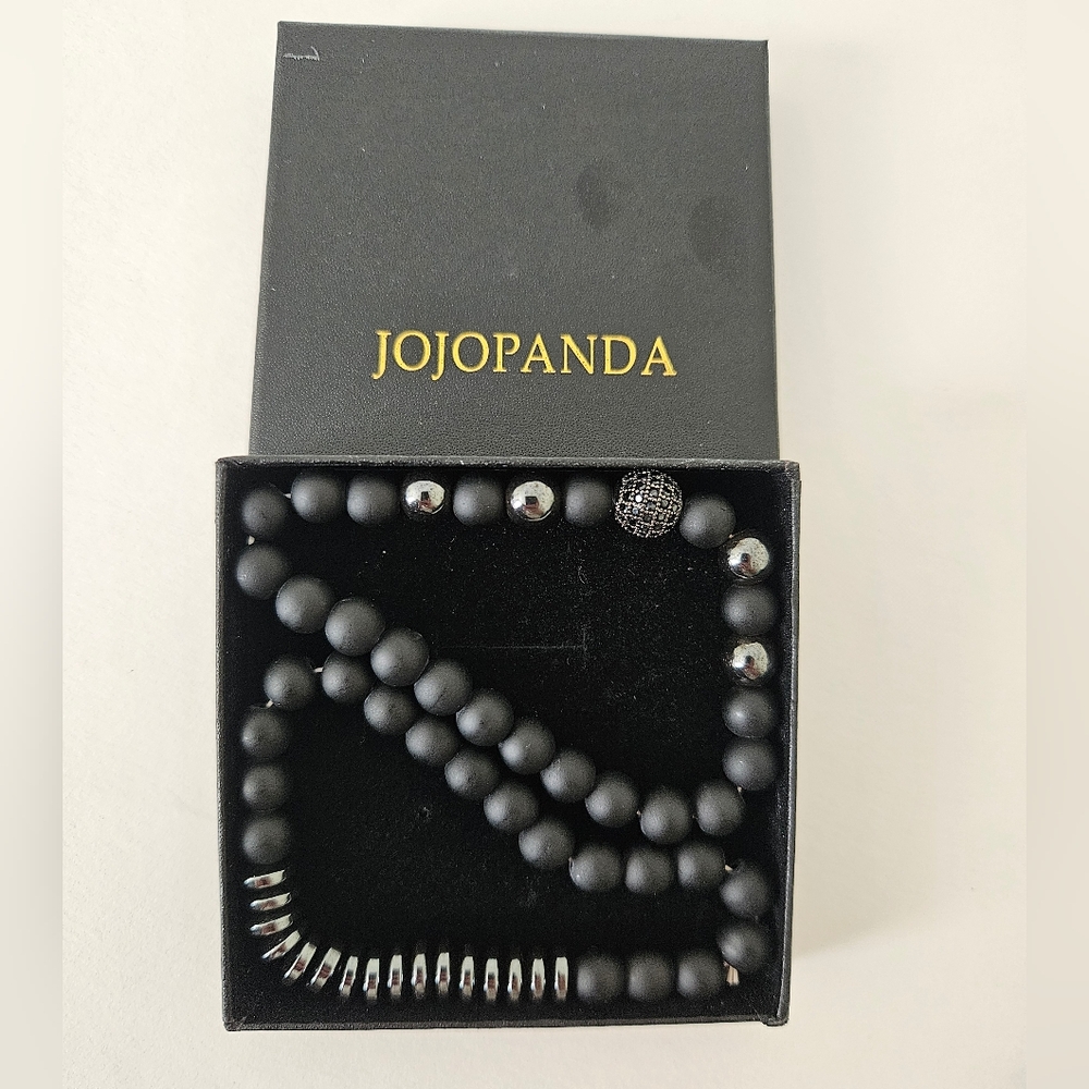 Natural Stone Beaded Bracelet